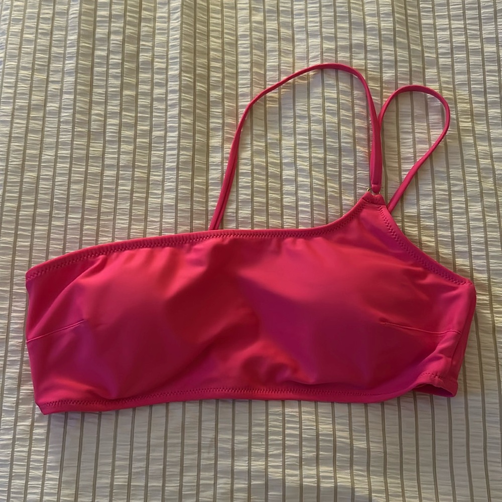 Bright Pink swim top